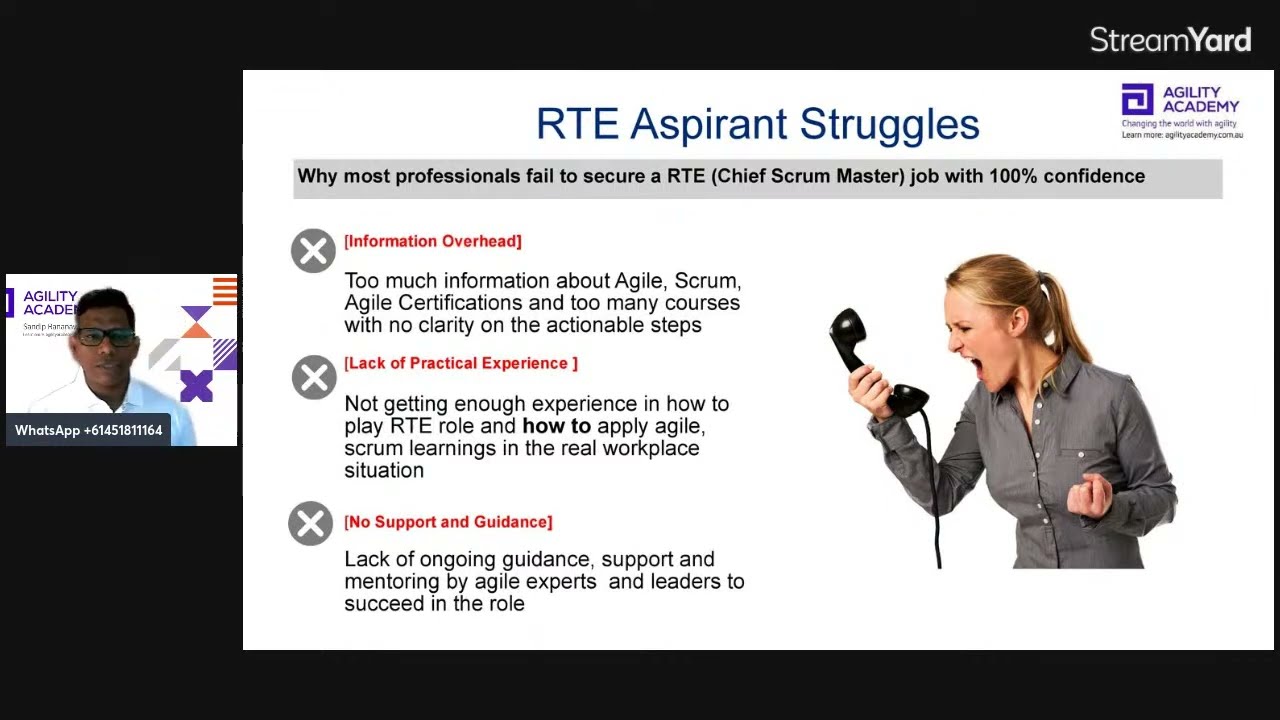 How to gain 100% confidence to secure a Scaled Agile (R) - SAFe RTE (Chief Scrum Master) job ?