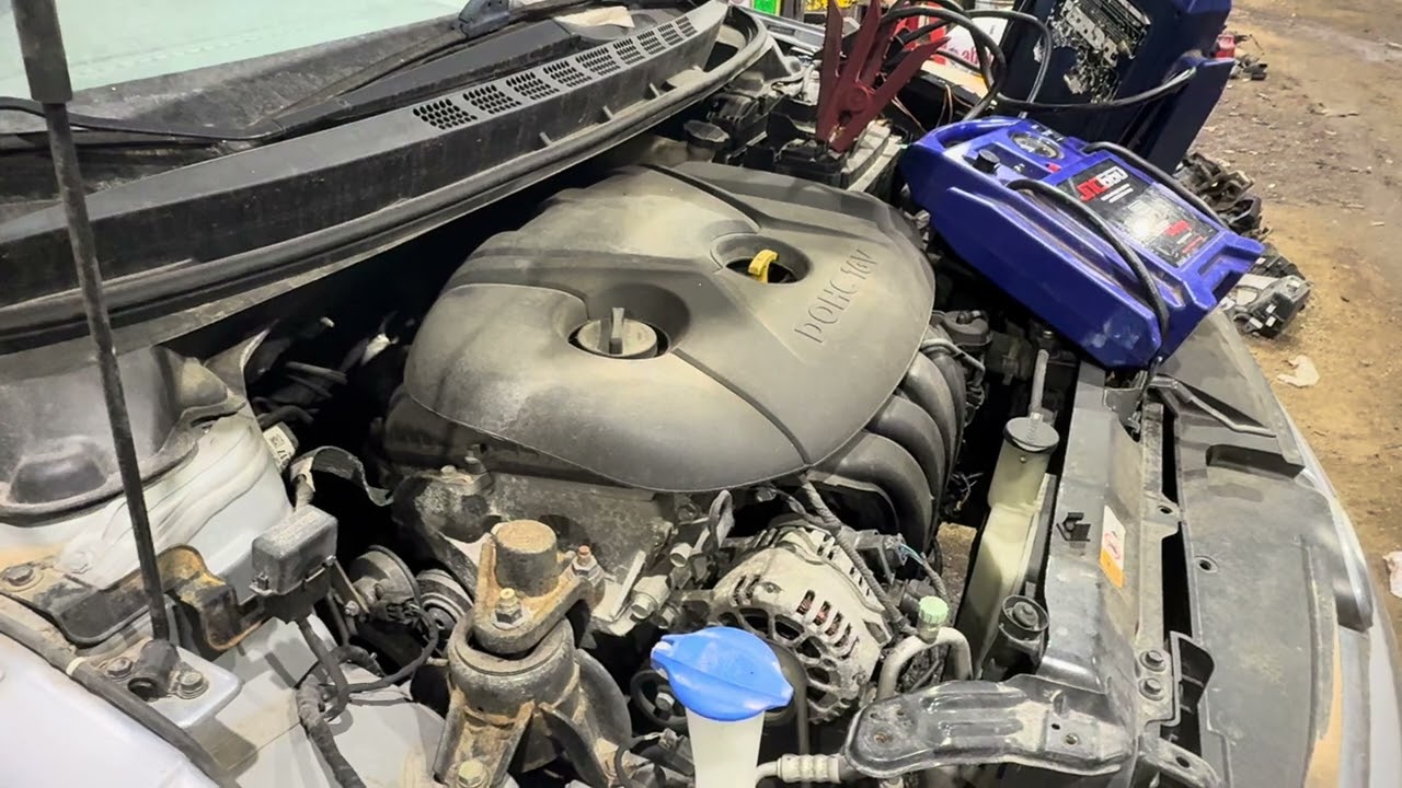 248928 2016 Hyundai Elantra 1.8L Engine Run Test