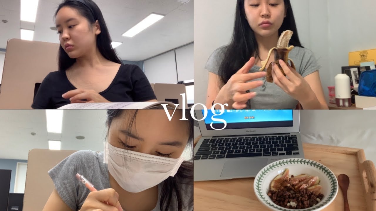 eng) [복습만이 살길🔥] 초밀착 의대 국시생의 모의고사 하루 | Medical Student Mock Exam Taking Day