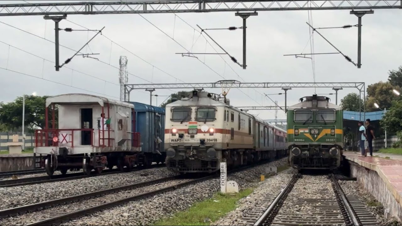 Electric Action on the Bengaluru - Guntakal Line | Indian Railways