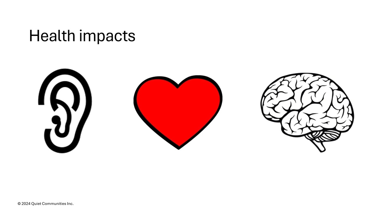 Noise: A Public Health Problem by Jamie Banks, PhD, MSc, founder of Quiet Communities