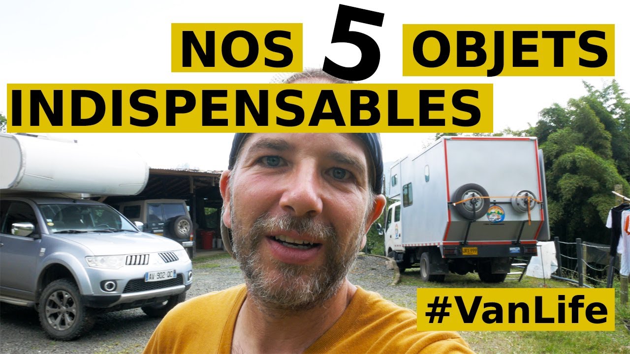 9. Nos 5 OBJETS indispensables en VAN | TOUR du MONDE