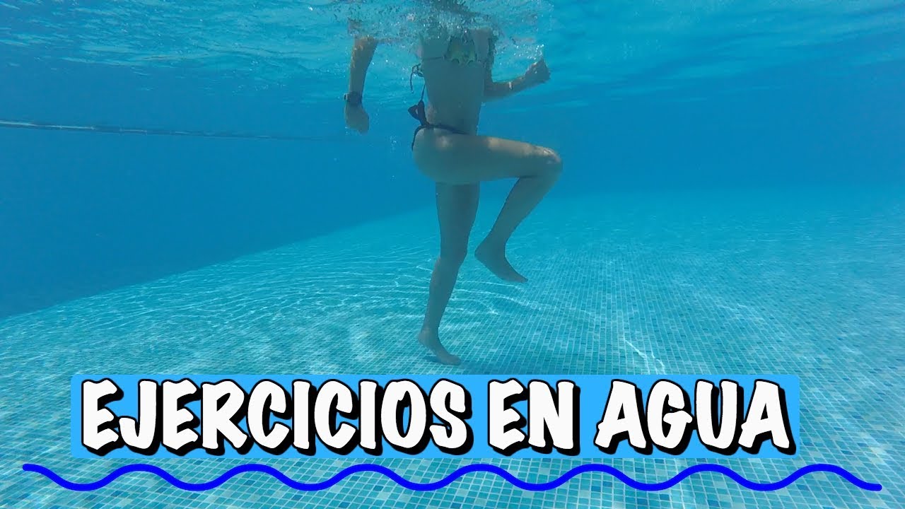 Ejercicios en agua para correr más rápido o para fortalecimiento y recuperación de lesiones