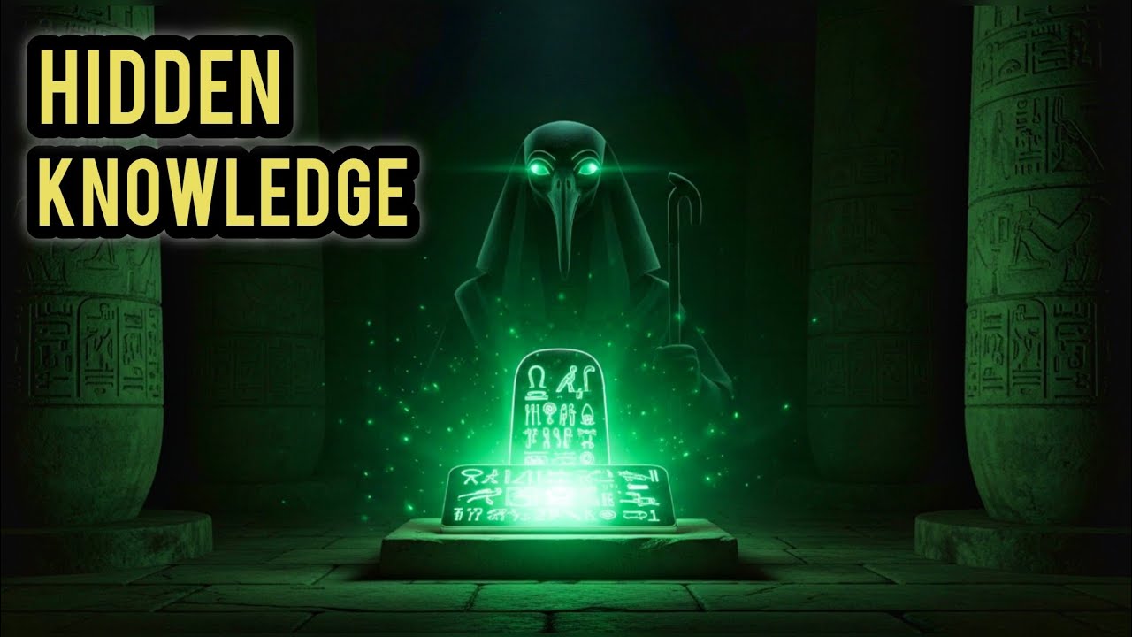 What Was the True Purpose of the EMERALD Tablets of THOTH?