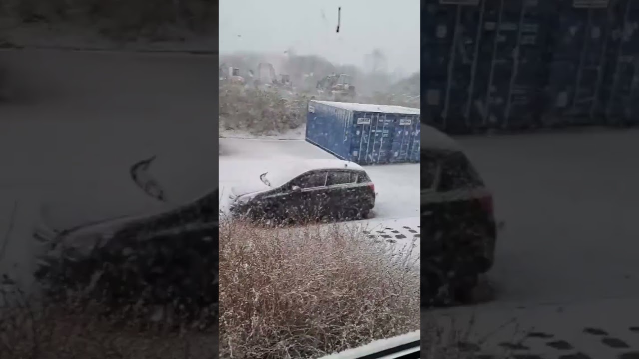 snowfall in copenhagen | denmark weather| winter season