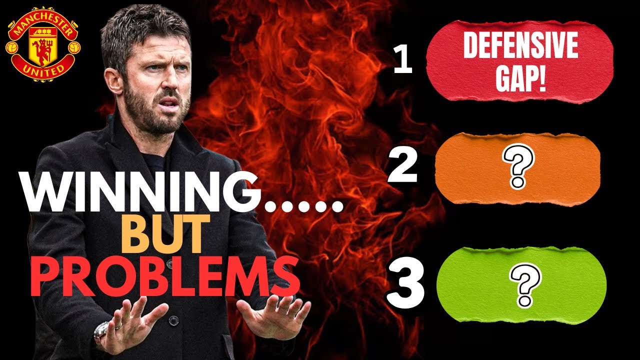 3 BIG Problems i recorded From watching Michael Carrick’s United last 5 Matches. 