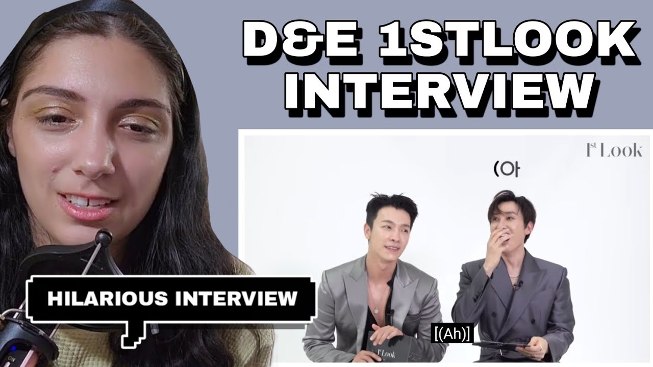Super Junior D&E - 1st look Hunminjeonggeum Interview | REACTION