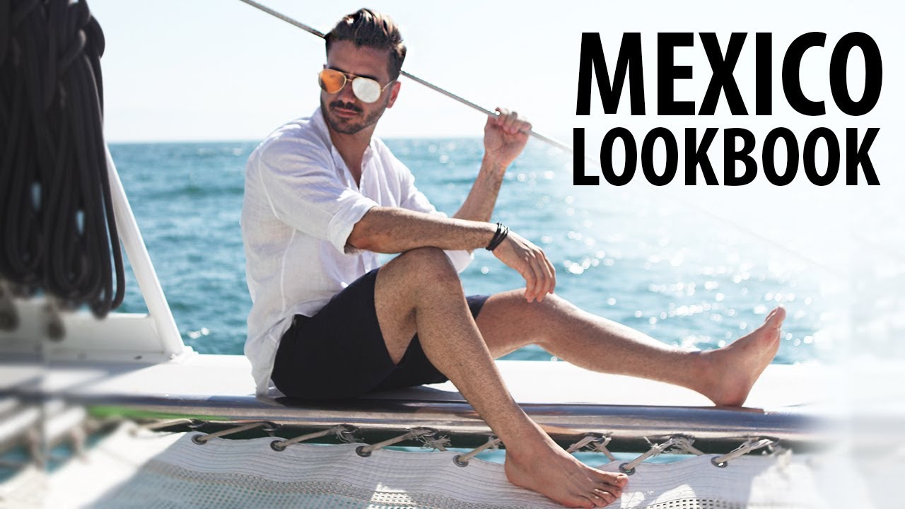 4 EASY OUTFITS FOR MEN | Men's Vacation Outfit Inspiration | Alex Costa in Mexico