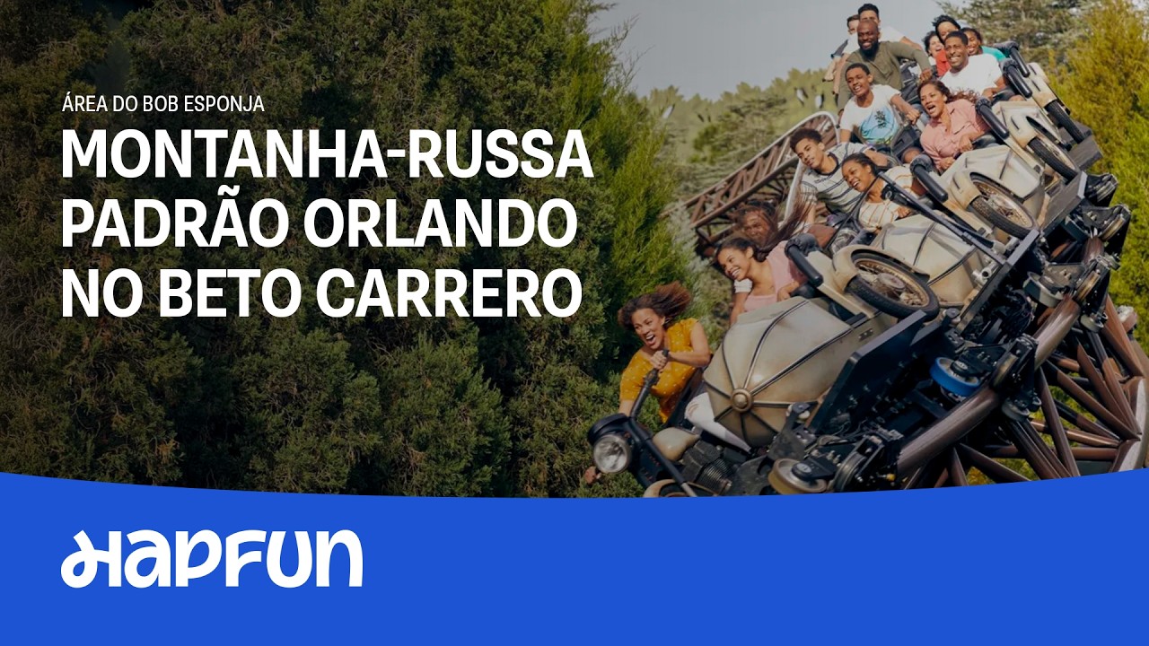 A Montanha-Russa ICÔNICA do Beto Carrero igual a do Harry Potter | HAPFUN