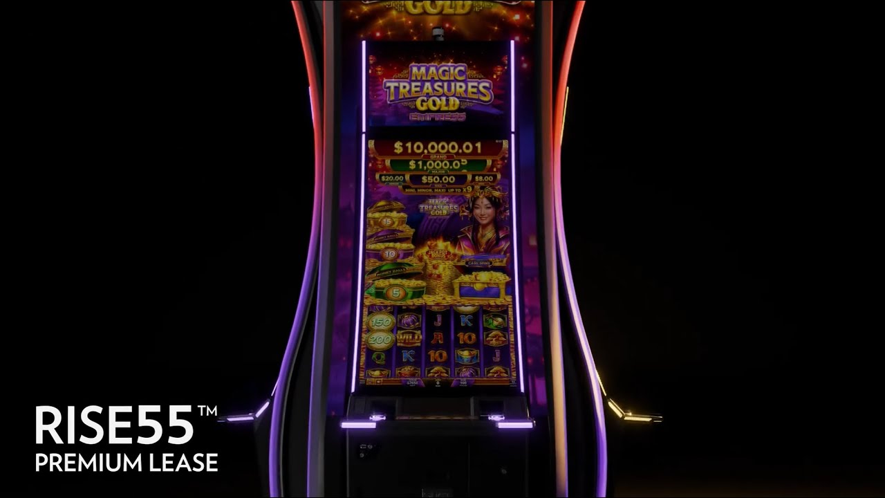 The RISE55&trade; Gaming Machine from IGT