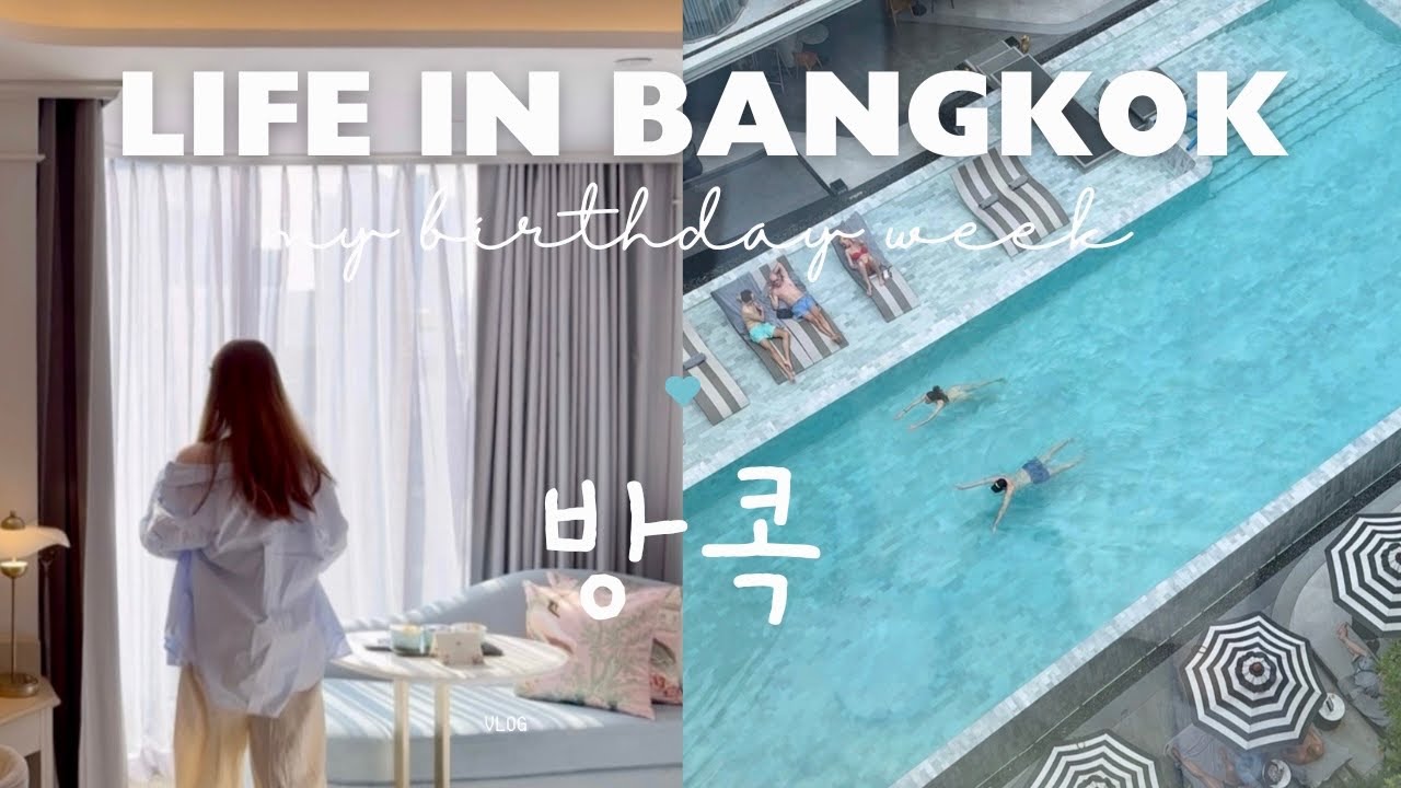 Bangkok vlog 🩵 The Salil hotel riverside Bangkok staycation in the middle of summer