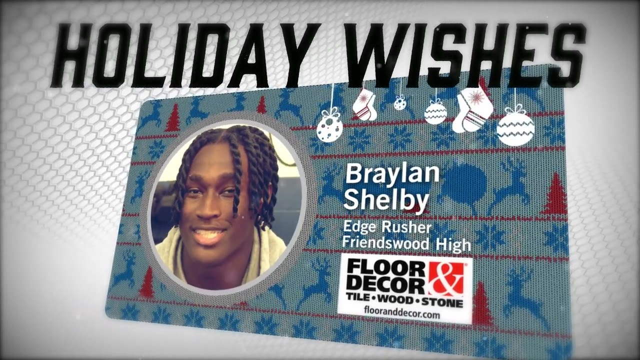 Braylan Shelby of Friendswood tells us his holiday wish is this year! #shorts