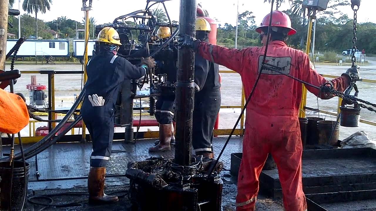 Workover Independence Rig 53, oil well chichimene