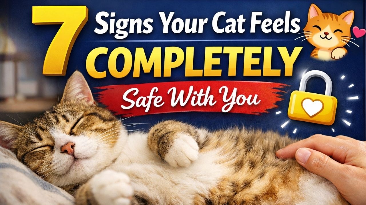 7 Signs Your Cat Feels Completely Safe With You