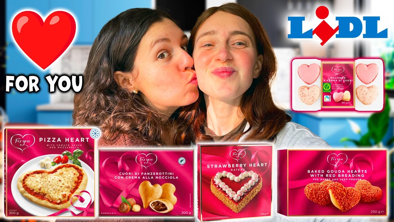 TESTIAMO LA LINEA DI SAN VALENTINO DEL LIDL ❤️