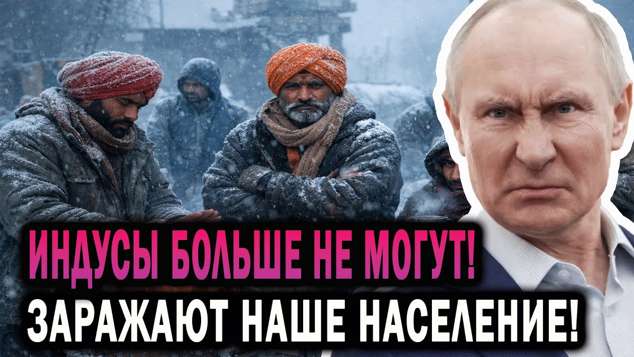 НЕВЕРОЯТНО! В СИБИРИ МИГРАНТЫ ИЗ ИНДИИ: ХОЛОД, БОЛЕЗНИ И ПАНИКА!