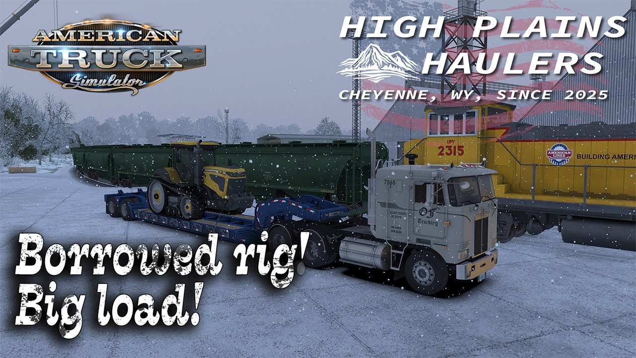 Kenworth K100E Crawler Tractor Run | Realistic Economy | ATS Owner Operator | Sioux City → Debuque