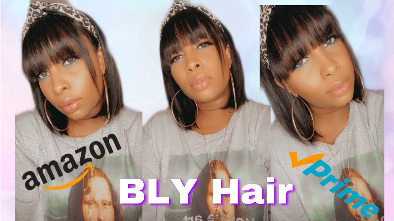 $45 Human Hair Bob 🔥 || BLY Hair || Amazon Prime || Natural Hair Tease