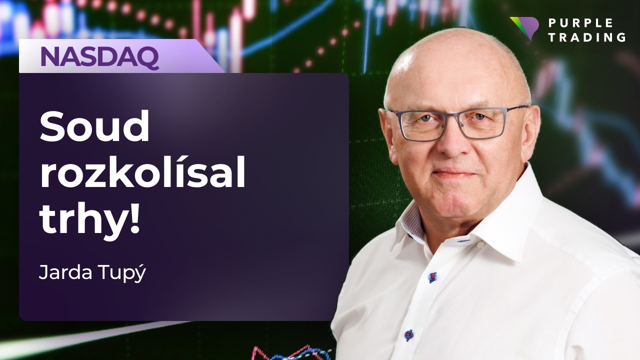 Co znamenají 15% cla pro trhy? Trading room NASDAQ Purple Trading