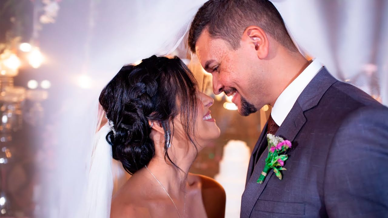 Letícia e Gabriel - Lindo Casamento no Sítio Recanto de Mel.