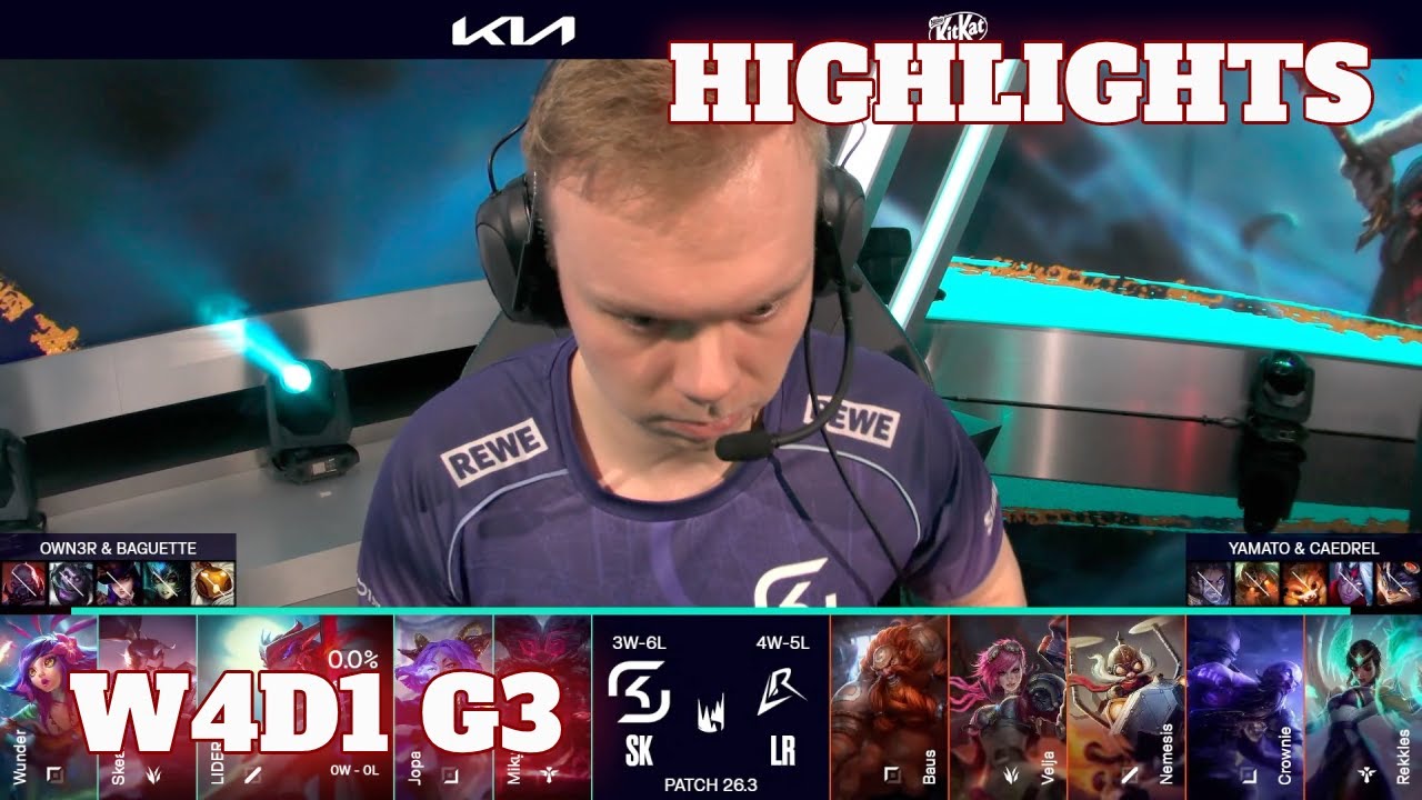 SK vs LR - Highlights | Week 4 Day 1 LEC Versus 2026 | SK Gaming vs Los Ratones W4D1
