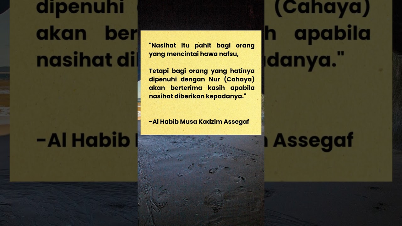 Mengapa Sukar menerima Nasihat