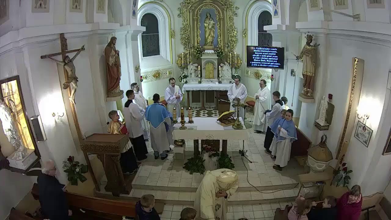 Mše svatá z Laškovské farnosti