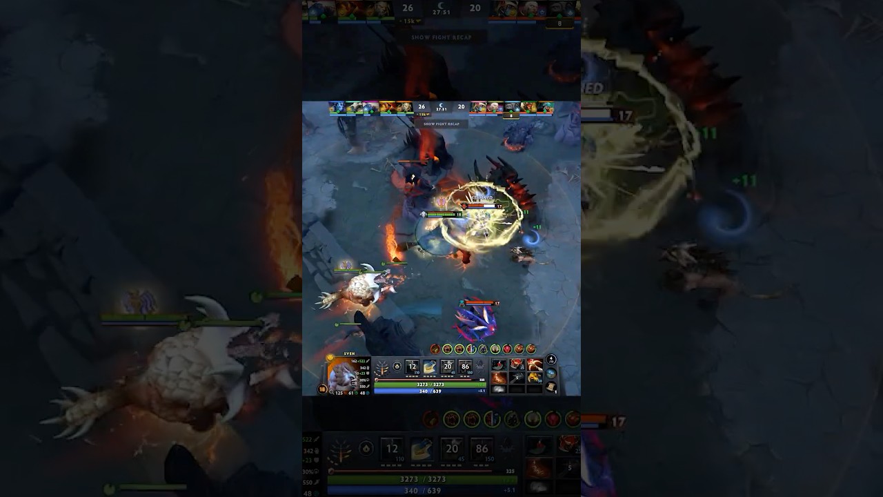 Lycan Turn Sven Into The Most Broken Hero #dota2 #дота #shorts