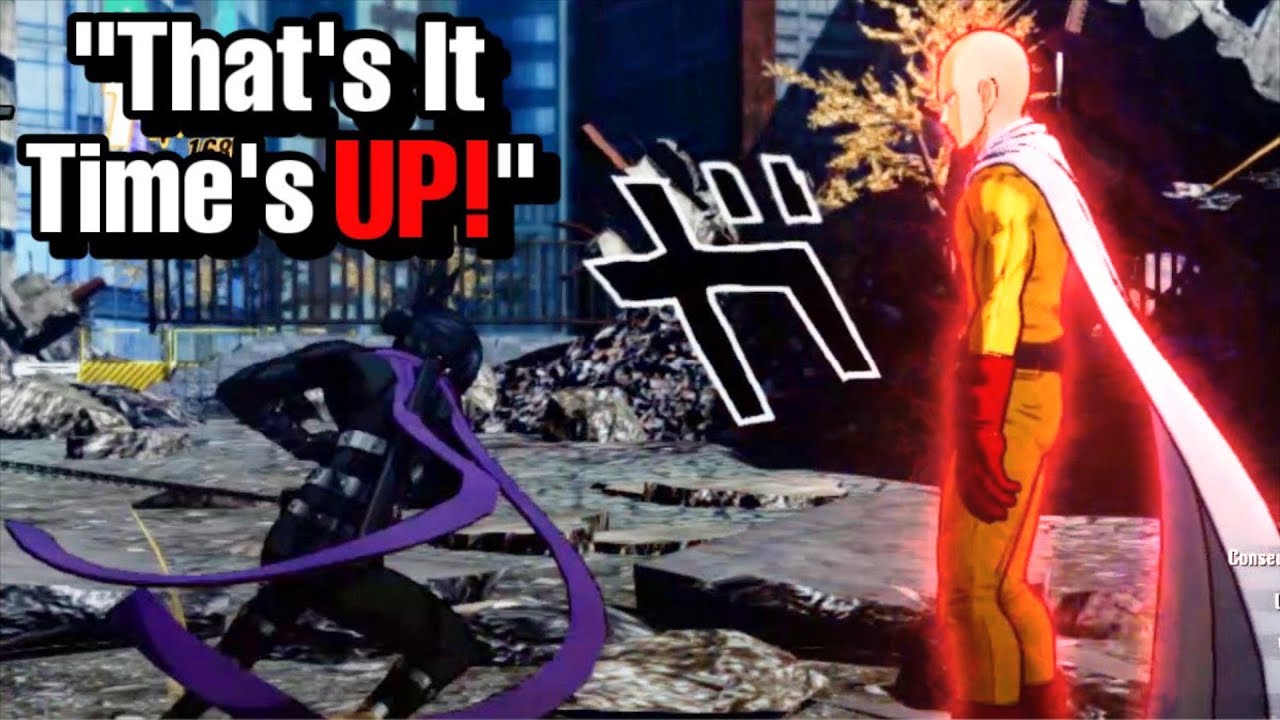 I Let Him Hit Saitama For 100 Seconds To See What Happens! One Punch Man Game