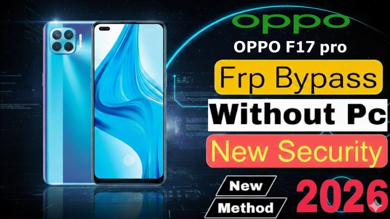 Oppo f17 pro frp bypass || Android version 13 without pc || how to remove google account oppo f17pro