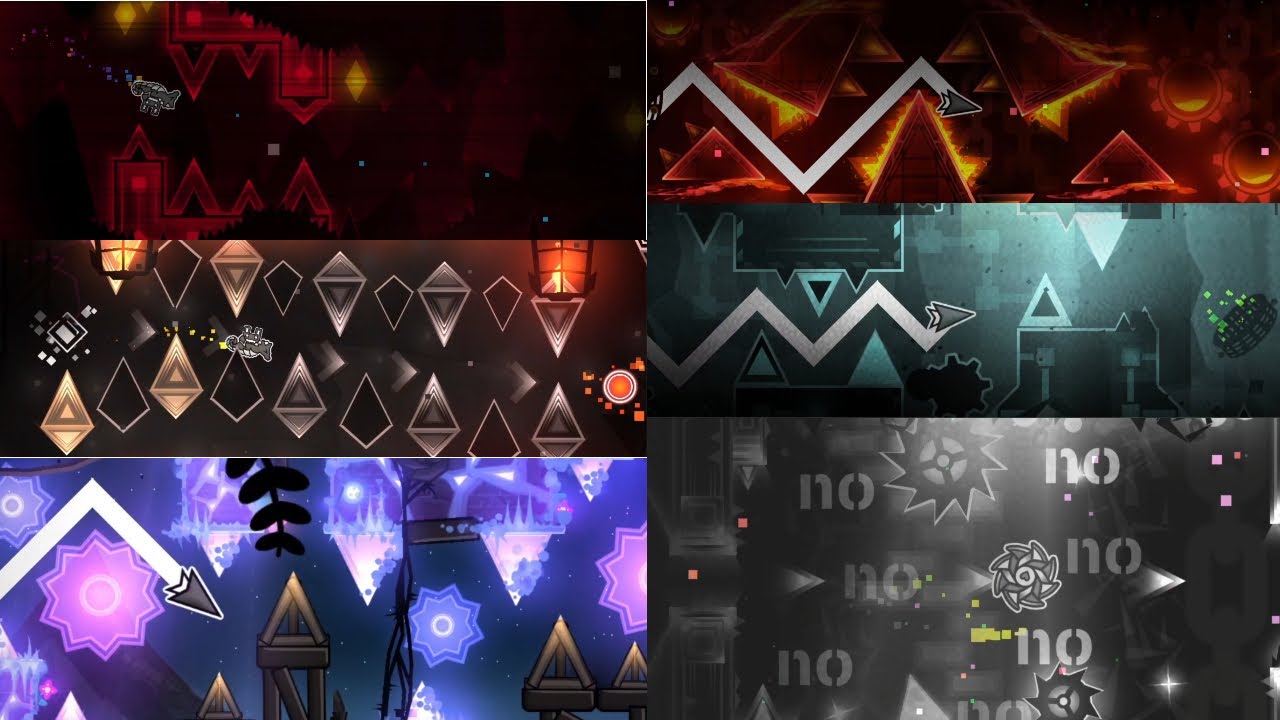 [4k] Top 6 Best Challenges (My opinion) // Geometry Dash
