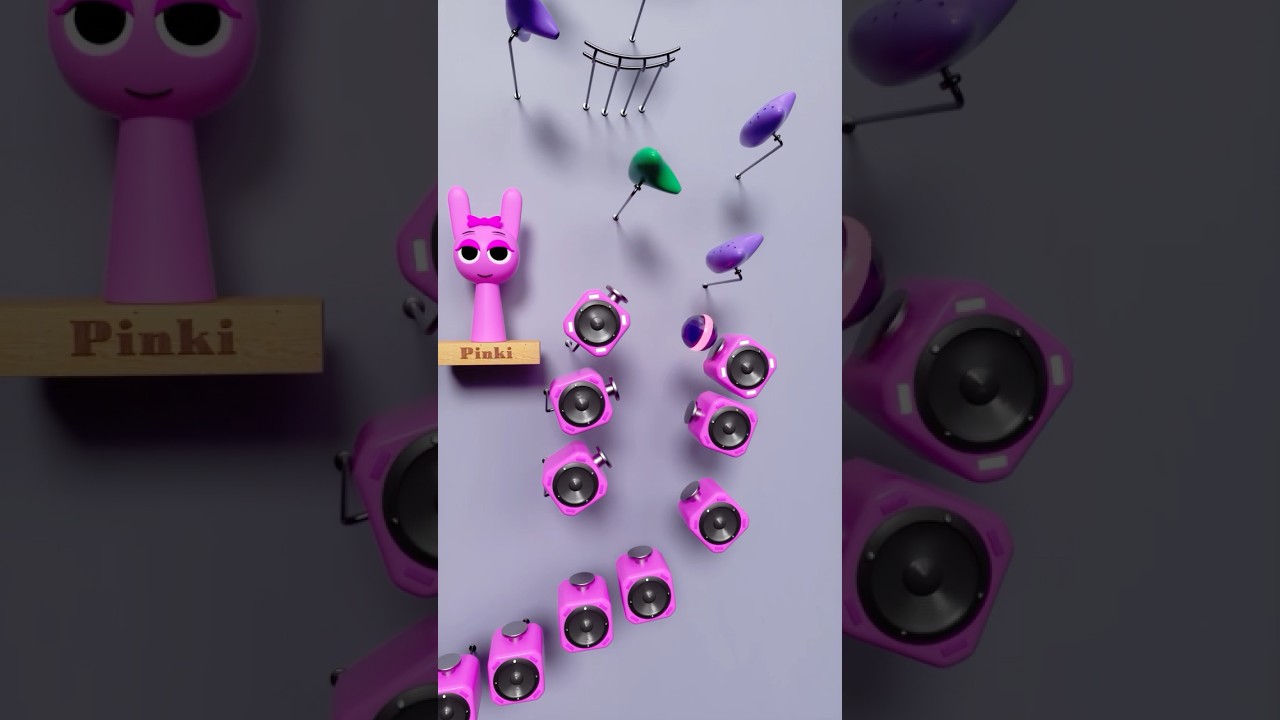 Which sound simulation is more similar to the sprunki character? #relaxing #satisfying