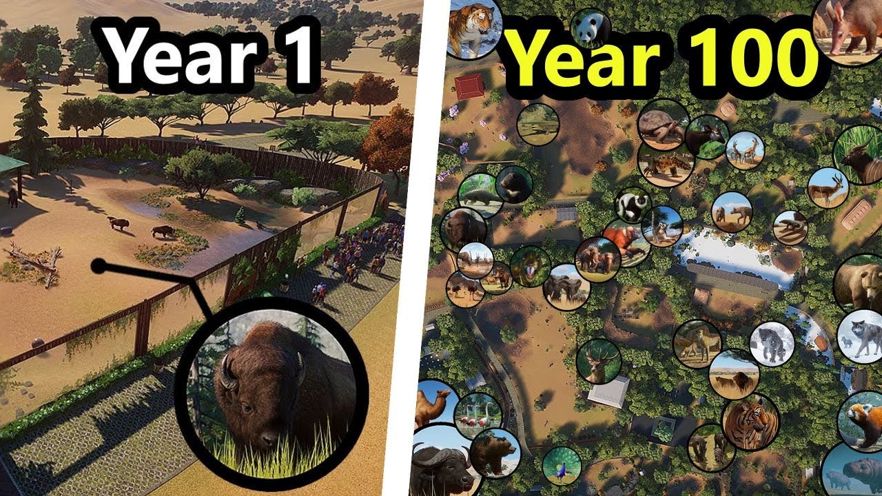 I Spent 100 Years Making a Zoo in Planet Zoo | Planet Zoo | Supercut