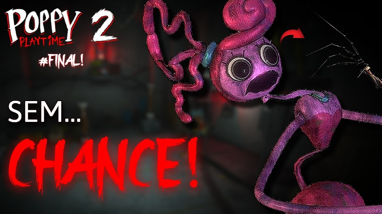 O FINAL DA MOMMY LONG LEGS É INSANO… | Poppy Playtime 2 #3