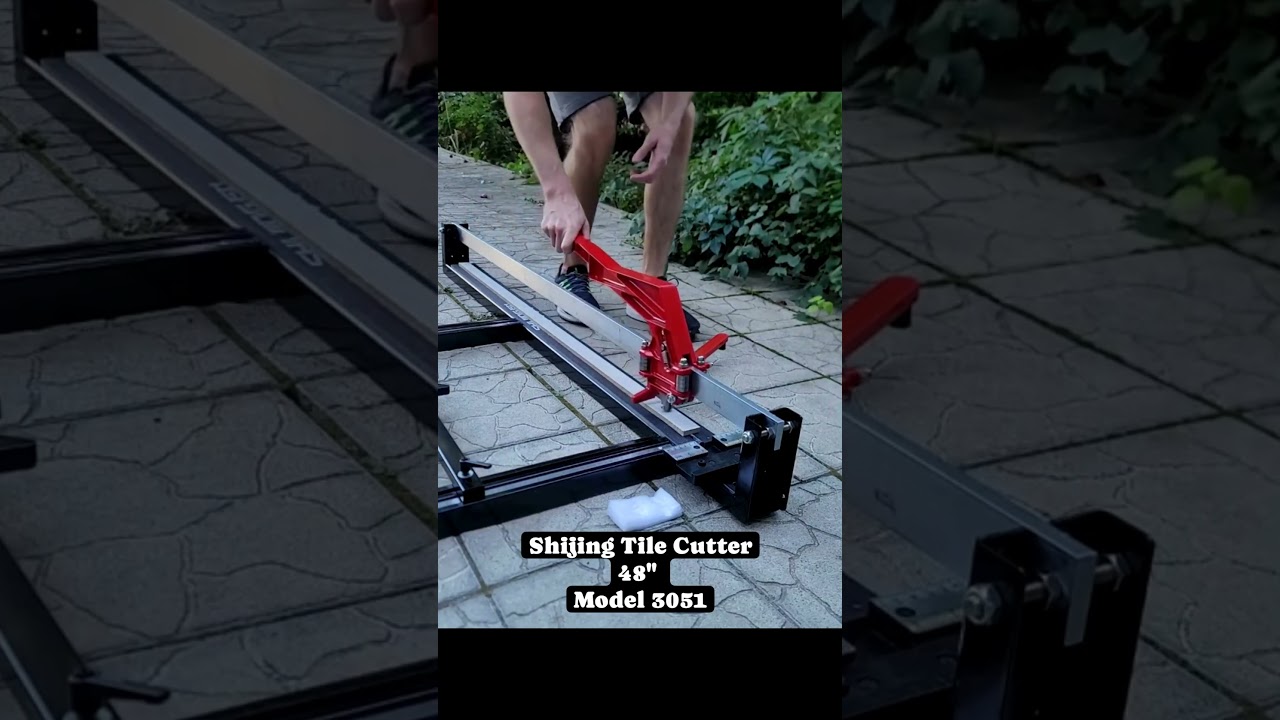 Best manual Tile Cutter, Shijing Tile Cutter model 3051 #tilelevelingsystem #tileshop #tiles