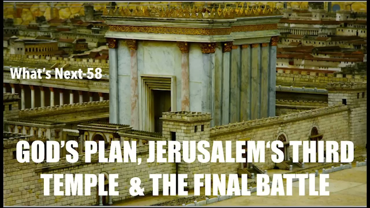 ANTICHRIST, THE FAKE JESUS SOLVES GLOBAL TENSIONS--JERUSALEM, THIRD TEMPLE & DOME OF ROCK (WNS-58)