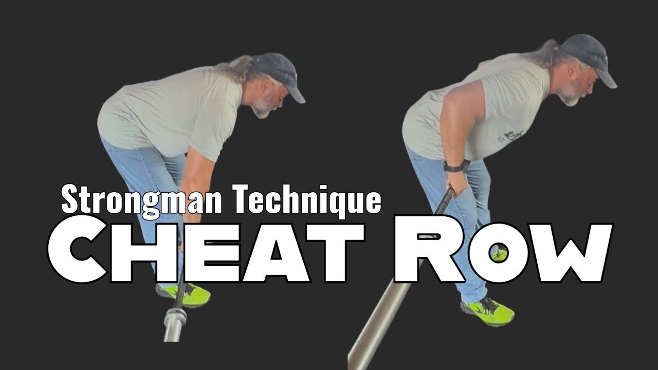 Barbell Cheat Rows - Strongman Training Library