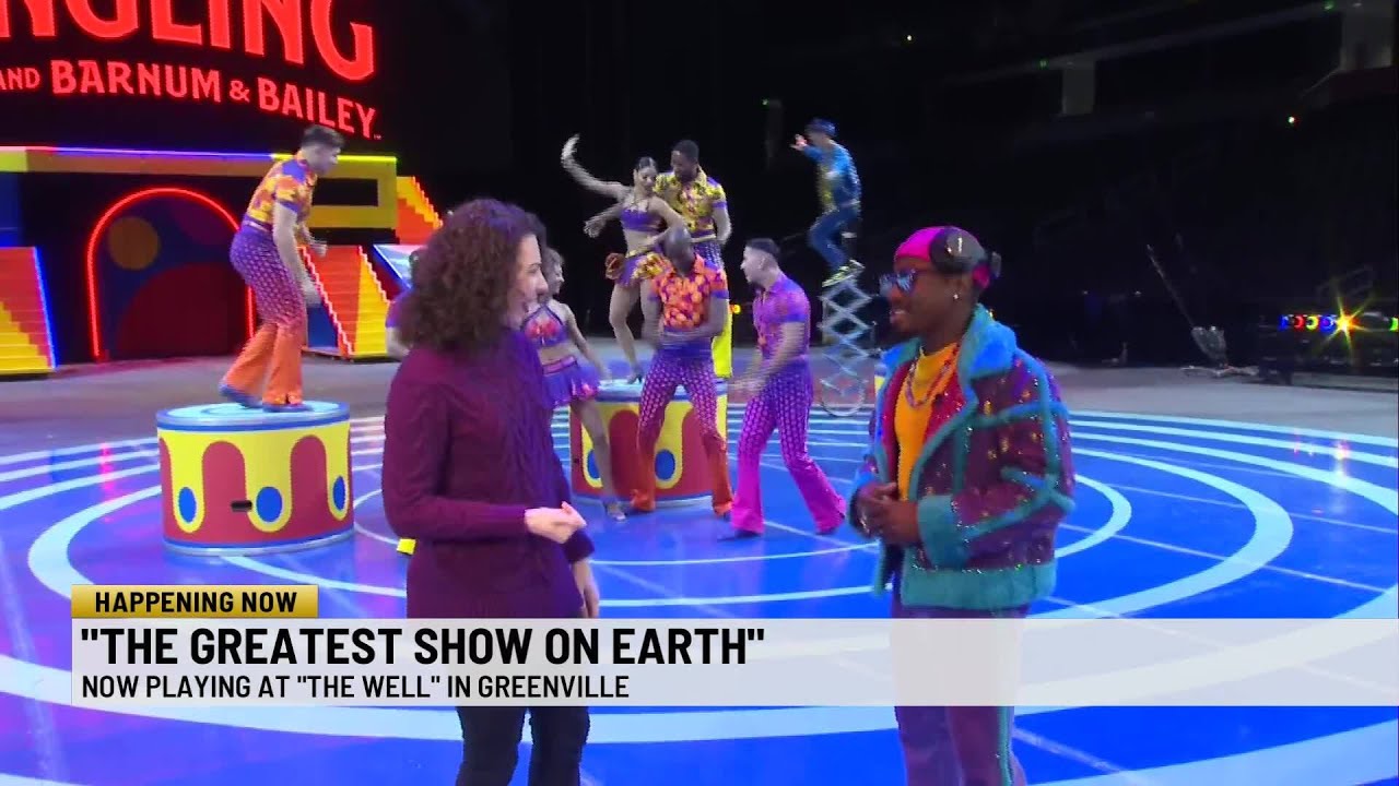 Ringling Bros and Barnum and Bailey's 'The Greatest Show on Earth' back in Greenville