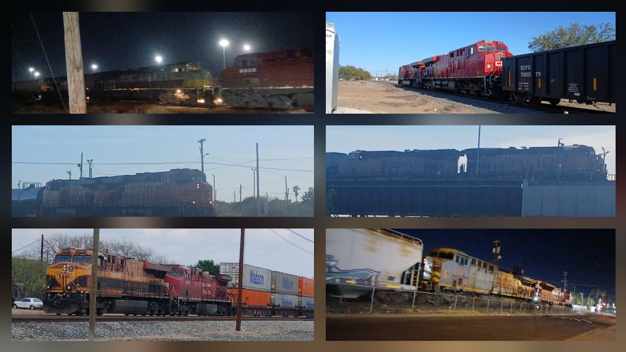 The First Two Weeks Of February Railfanning In Laredo, TX 2/1-14/26. (Cp 7012, CPKC 9375).