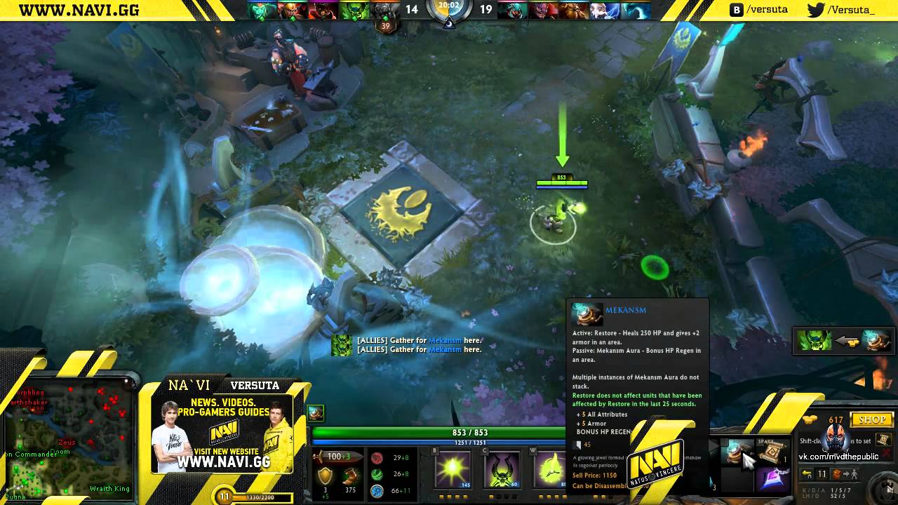 VeRsuta Stream [18.08.2014] - Pugna - Десятая игра