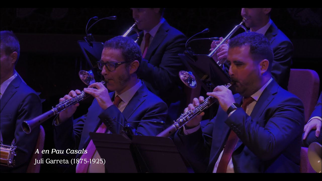 Juli Garreta - A en Pau Casals | Cobla Sant Jordi - Ciutat de Barcelona