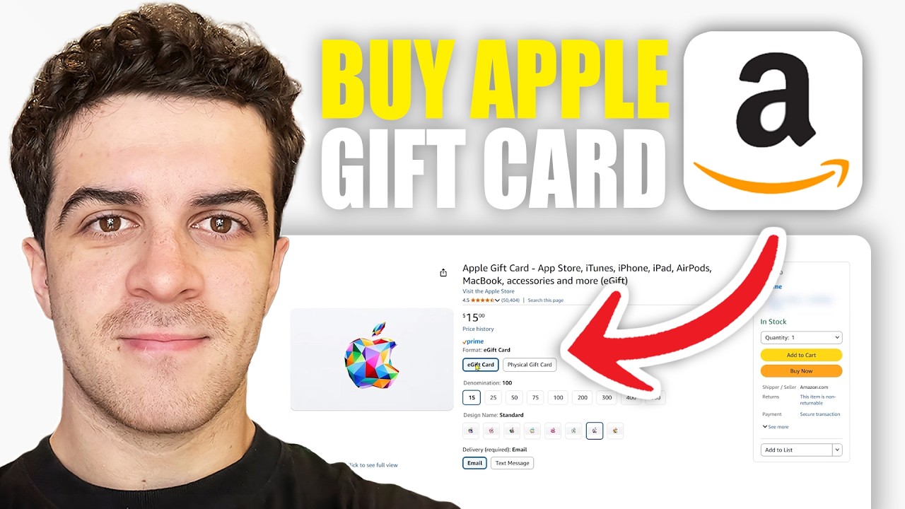 How to Buy Apple Gift Card on Amazon (2026 Guide)