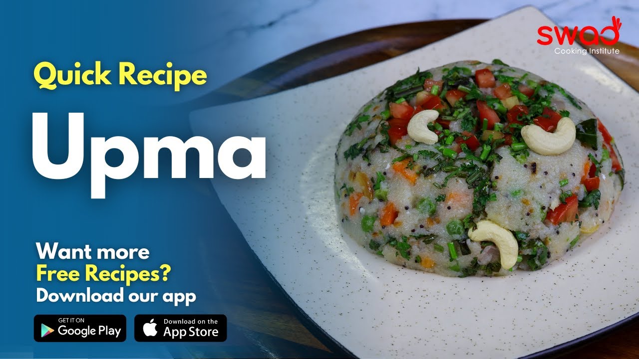Upma Recipe | Easy Indian Recipe | Soft and Fluffy Rava/Sooji Upma | उपमा बनाने का आसान तरीका