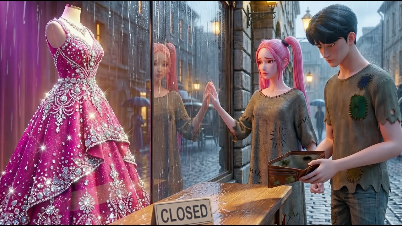 The Moment Mira and Jinu Could Only Look at the Dream Dress😢With Empty Pockets | KPOP Demon Hunters