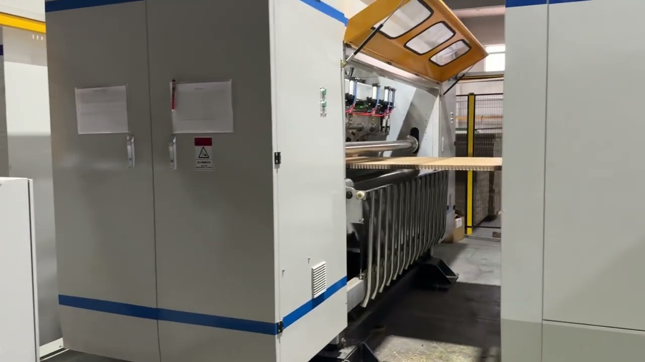New honeycomb panel lamination line — laminate twice and panel will be more dry