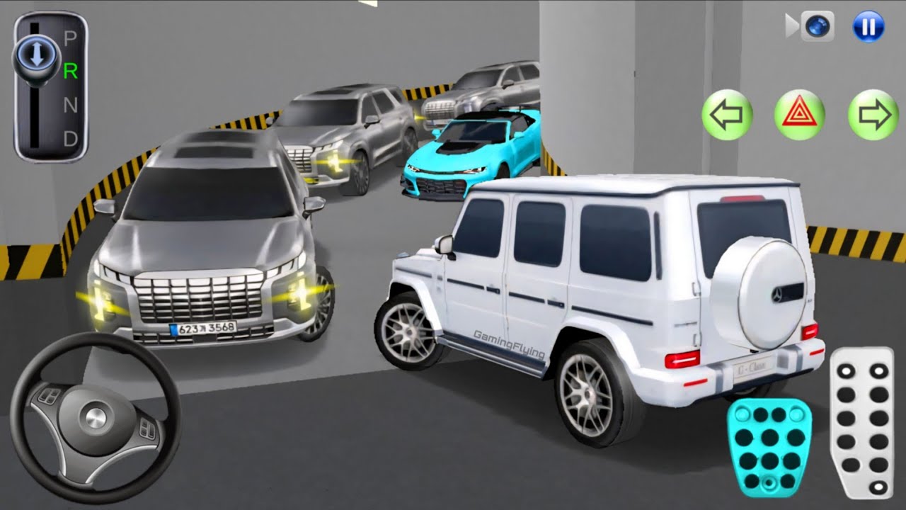 New Mercedes G63 Stuck in Parking Garage - 3D Driving Class Android Game - Car Game