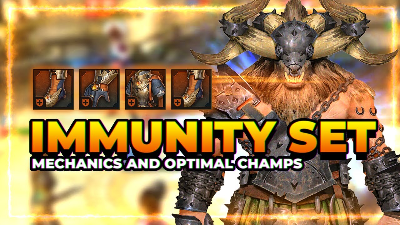 IMMUNITY Set | Mechanics and Optimal Champs! | RAID Shadow Legends