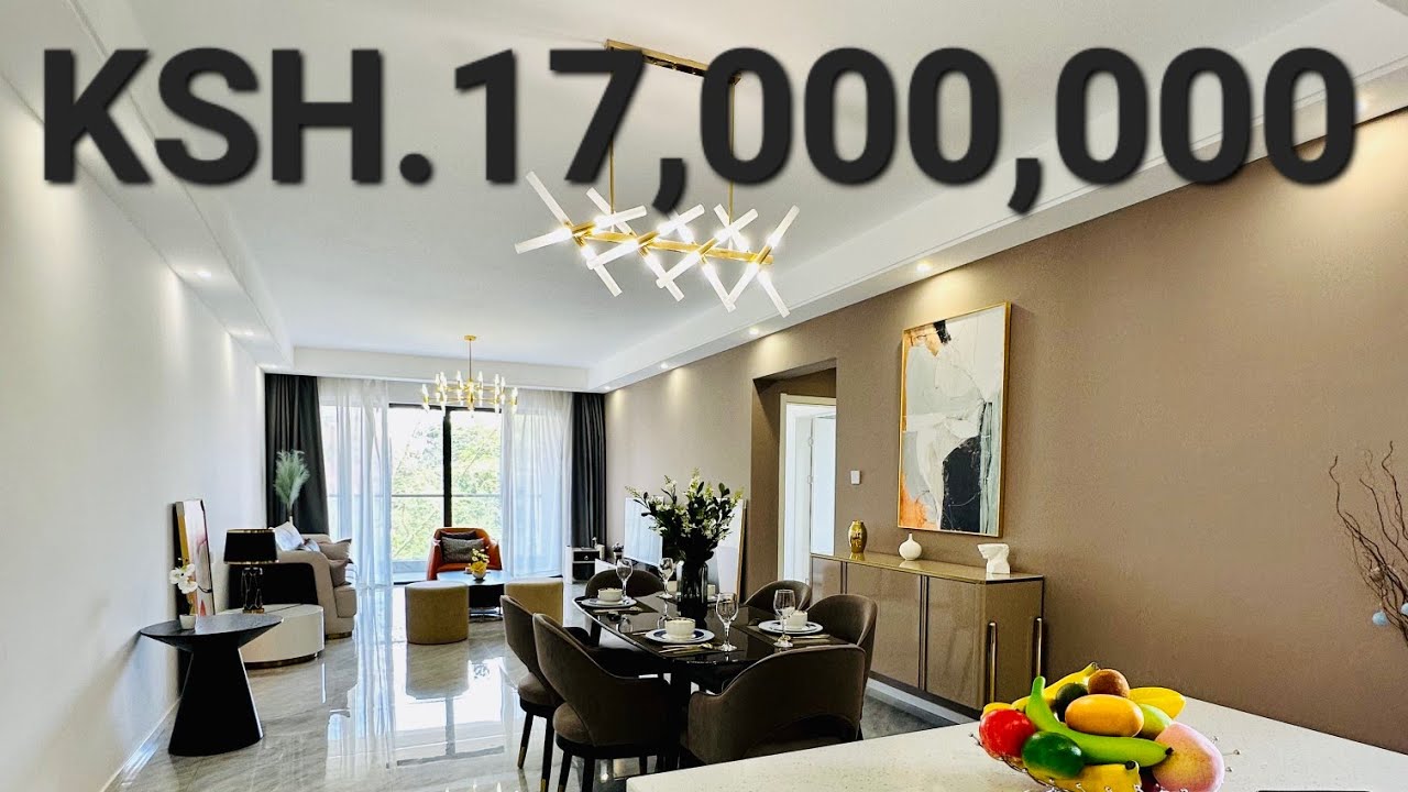 Inside Ksh.17,000,000 2 Bedroom Apartment in #Kilimani #Nairobi #Kenya #housetours #realestate