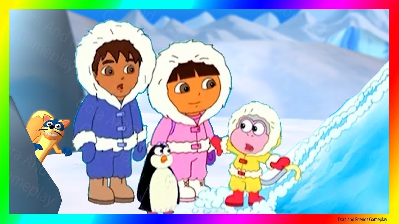 Dora and Friends The Explorer Cartoon Adventure 👗 To the South Pole with Dora Buji in Tamil
