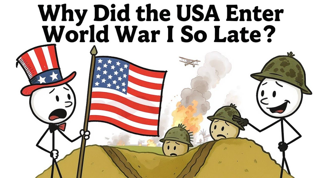 Why Did the USA Enter World War I So Late?